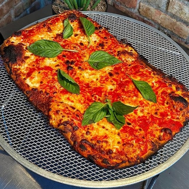 Square Pan Pizza.